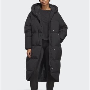 Adidas Size L Performance Big Baffle Down Coat Winter Coat puffer jacket